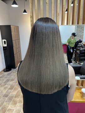 スターリバー(STAR RIVER) カーキベージュバレイヤージュ