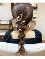 エアーズ 船橋店(airs) 結婚式ヘアセット