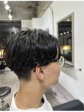 カフカ(CAFCA) メンズ流れるパーマ