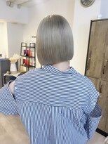 ミョンシル&nbsp;【myonsil 松本】ホワイトミルク/グレージュ/ボブ