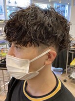 リット バイ フィフス 鹿児島中央駅店(Lit. by fifth)&nbsp;メンズパーマ波巻きパーマツイストスパイラルパーマウルフ鹿児島