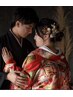 ブライダル和装支度プラン＊ご新郎様ヘアセットorご新郎様メイク付き66000円