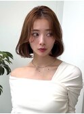 韓国ボブ×タンバルモリ[韓国/前髪/新宿/レイヤーカット]