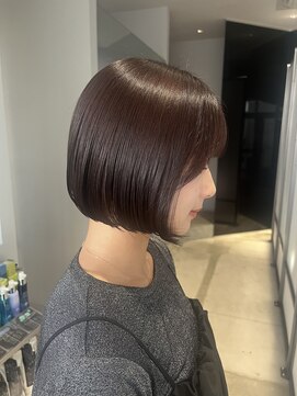 ビーヒアナウ 金沢県庁店(BE HERE NOW) ボブスタイル