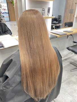 ノアル(NOAHL) G ミルクティーベージュ/ブリーチあり