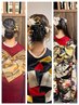 (電話予約限定) 成人式 振袖レンタル着付け ヘアセット込み  48500円