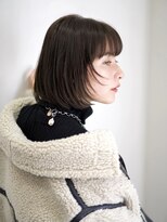 セロ 東辻井店(SERO) 【SERO東辻井】顔周りレイヤー_大人ボブ_アースカラー