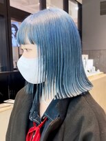 シオン(shion)&nbsp;ボブミディアム外ハネボブ_韓国ヘア前髪カットba450201