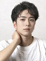 アース 錦糸町店(HAIR&MAKE EARTH)&nbsp;大人男性メンズカットニュアンスセンターパートナチュラル