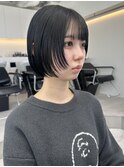 前髪カタログ/イメチェンスタイル／ウェーブパーマ/こなれミディ