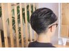 《 メンズ限定 》 眉カット ＆ 炭酸シャンプー ＆ カット
