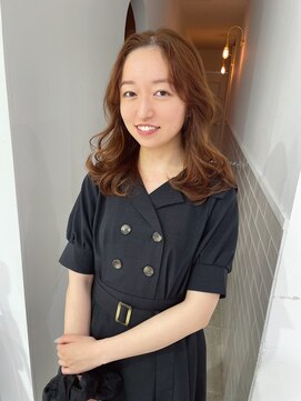 カシェ マエノヘタ(Cashe'e MAENOHETA) オレンジベージュ/オレンジブラウン