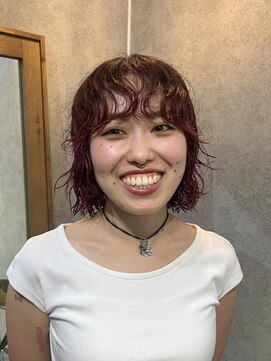 エン(en.) ♪ワンカラーで作るワインレッドカラー