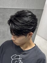 テクト バイアッシュ 吉祥寺店(Tect by Ash) 曲がる縮毛矯正ニュアンスパーマセンターパートフェザーショート