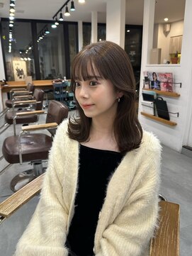 ペレ アネックス 大阪梅田茶屋町店(PELE ANNEX) ミディアムヘア/暗めカラー/グランマッシュ/梅田