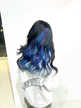ビューティースタイルクラブ(BEAUTY STYLE CLUB) パープル×ブルーグラデーションカラー