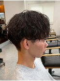 宇都宮メンズカットメンズパーマ波巻きスパイラルパーマツイスパ