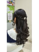 パーソンズ 本八幡店(PAR SON'Z) ハーフアップ