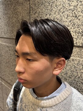 ヘアモード キクチ 銀座店 ビジネスニュアンスパーマスタイル