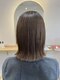 アワーズ(Ours)の写真/白髪染め卒業へ導く！　白髪活かす透明感カラーが自慢◎　伸びても目立ちにくいスタイルへ♪