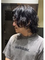 リフル 八王子(RIFULL) メンズパーマ ツイスパ 波巻き メンズバレイヤージュ