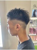 【爽快トレンド】極薄フェード×大人の艶感ショート
