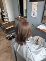 レアレア ヘアアンドライフ(LeaLea)&nbsp;ハッシュカット/グレージュ/デザインカラー/伊丹