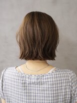 サロンドバン 恵比寿&nbsp;タッセルボブ×色落ちも綺麗なオリーブベージュ