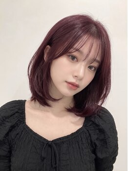 uneu.の写真/前髪顔まわり似合わせカットが得意で、細かいところまでこだわり理想の形へ☆【中津川/レイヤー/艶カラー】