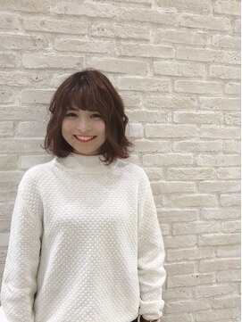 アンアンアヴェダ 沖縄ライカム店(anan aveda) やわらかピンクブラウン