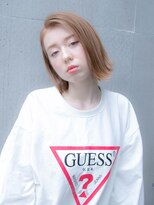 ルティア 池袋(Lutia)&nbsp;ハイトーン切りっぱなしボブ