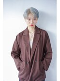 《hair make No.8・中村》ペールブルーアッシュ
