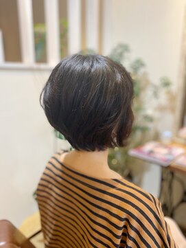 エイチ ヘアアンドメイク(eich hair&make) ショートボブ