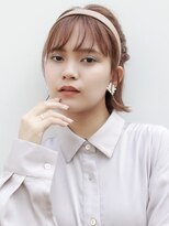 ゼンコー キチジョウジ シェール(ZENKO KICHIJOJI chere) やわらかベージュのボブ/ミルクティーピンク/ベージュピンク