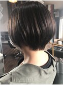 前下がりグラデーションボブ20代/30代/40代