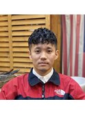 men's cut perm