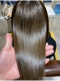 【髪質改善】水素トリートメント×カラーカット