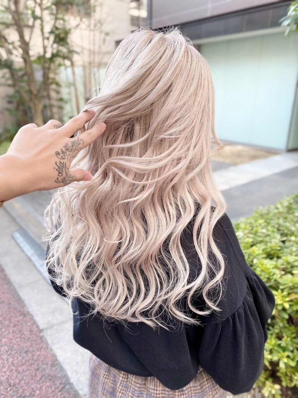 プレミアムホワイトカラー#シールエクステ#大人かわいい#広島