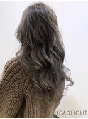 ハイライト×ダークアッシュ×グレーブラウン×デジタルパーマ