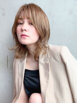 アイティーバイアルバム 下北沢店(IT by ALBUM)&nbsp;ミディアムレイヤー_ホワイトグレージュネビージュ_29145