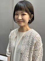 セブンベルベット(7 Velvet)&nbsp;暗髪ミニボブ##KAORI SHINJYO