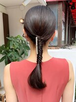 ティダスマイル(tida smile)&nbsp;ヘアアレンジお客様スタイル