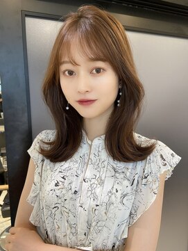 アリュウル 表参道(ALLURE) 小顔に見えるくびれヘア レイヤーカット 透明感カラー KAKO