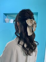 ティファニー(Tiffany) リボン☆ヘアメイク☆ヘアアレンジ☆ヘアセット☆ハーフアップ☆