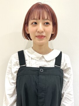 ワッカ(wacca) ミニボブ ピンクカラー