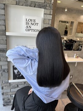 アンダーバーホワイト 天神店(_WHITE) ブリーチなし/艶髪/髪質改善/天神/福岡/担当者秋本