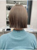 切りっぱなしボブ