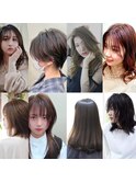 【コトノハ】ハイカジュアル20代30代40代小顔顔周りレイヤー