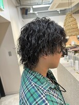 エイトオーミヤ 大宮店(EIGHT omiya)&nbsp;ツイストスパイラルパーマセンターパートウルフスタイル