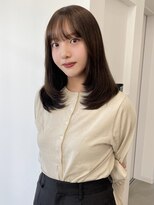 リヴ ウメダ(LIV umeda)&nbsp;Olive beige × layer ◎ブリーチなし